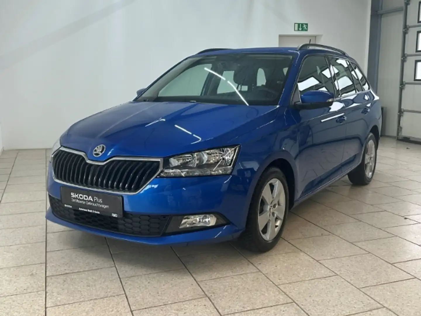 Skoda Fabia Combi 1.0 TSI Active Klima PDC DAB-Radio Blau - 2