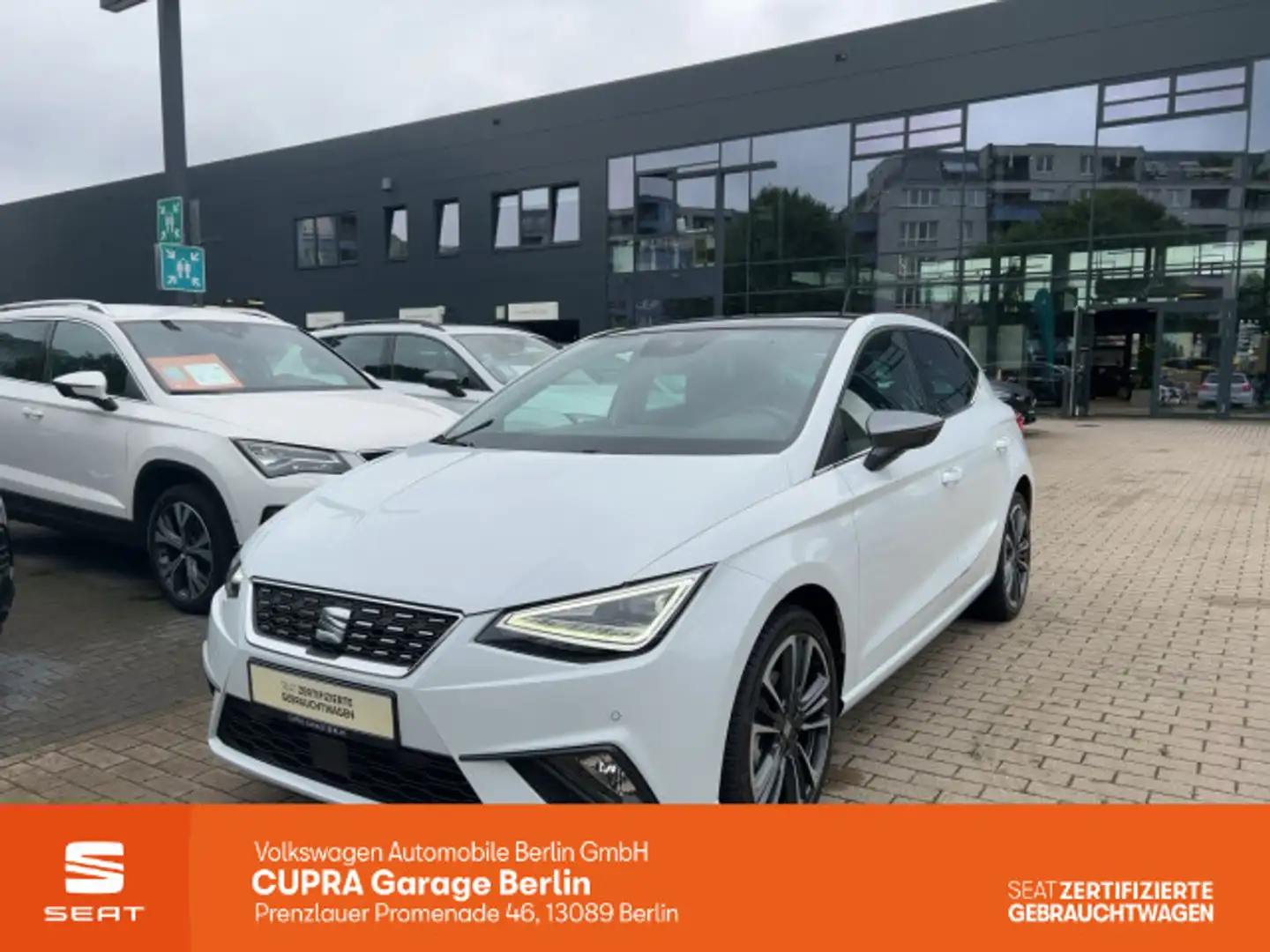 SEAT Ibiza 1.0 TSI DSG Xcellence Navi Pano LED Weiß - 1