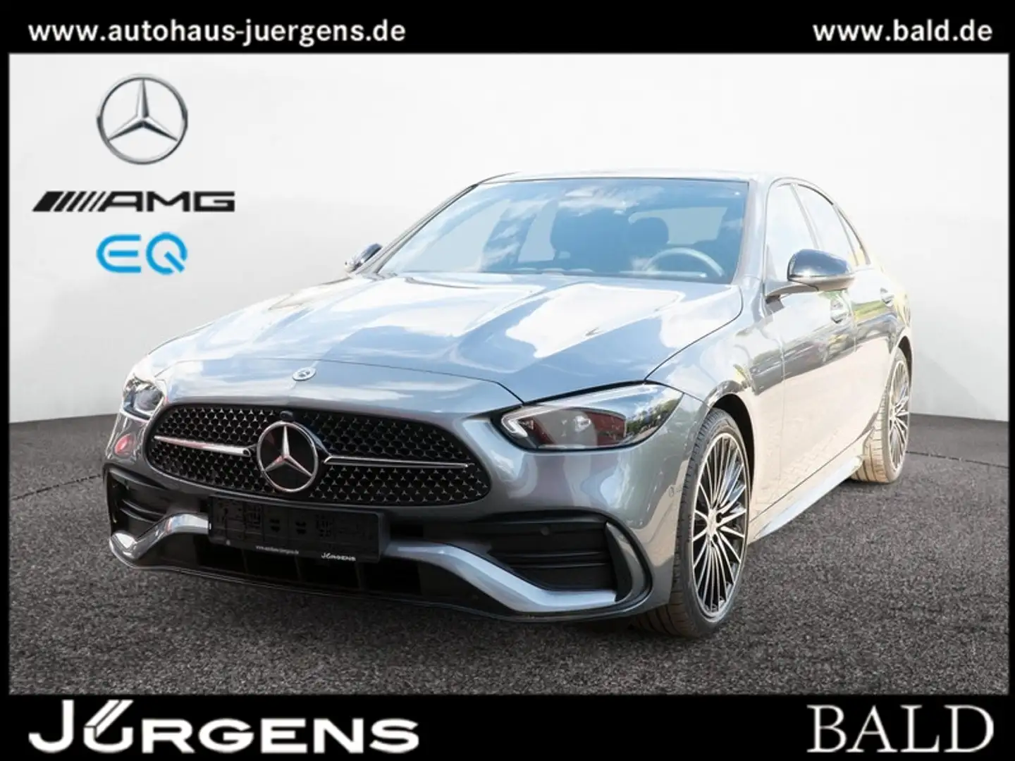 Mercedes-Benz C 300 AMG-Sport/DIGITAL/Pano/AHK/Night/Distr/19" Grigio - 1