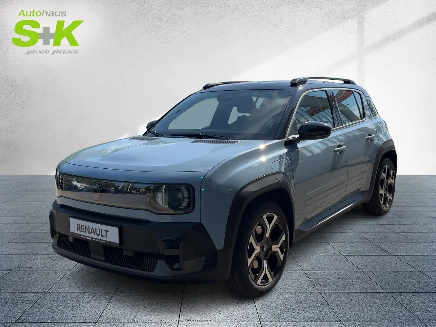 Renault R 4 E-Tech ele. Techno 150 Comfort Range+NAVI+KAM+ Bleu - 1