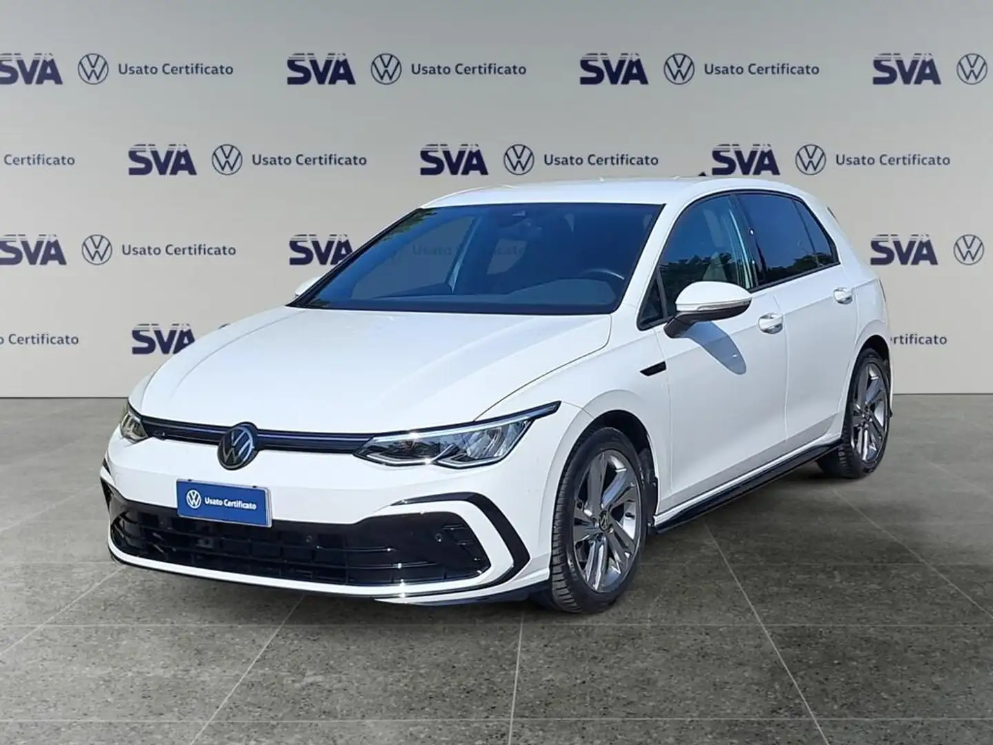 Volkswagen Golf 1.5etsi 130cv dsg R-Line (MHEV) Blanc - 1