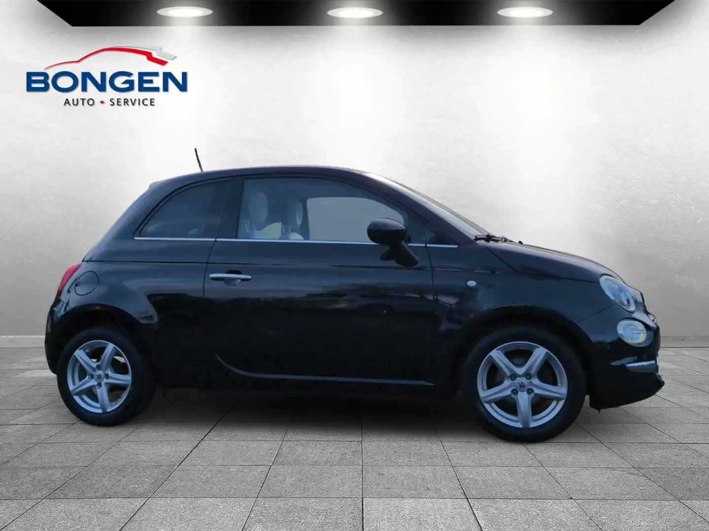 Fiat 500 Lounge Navi Pano Bluetooth Klima Navi Schwarz - 2