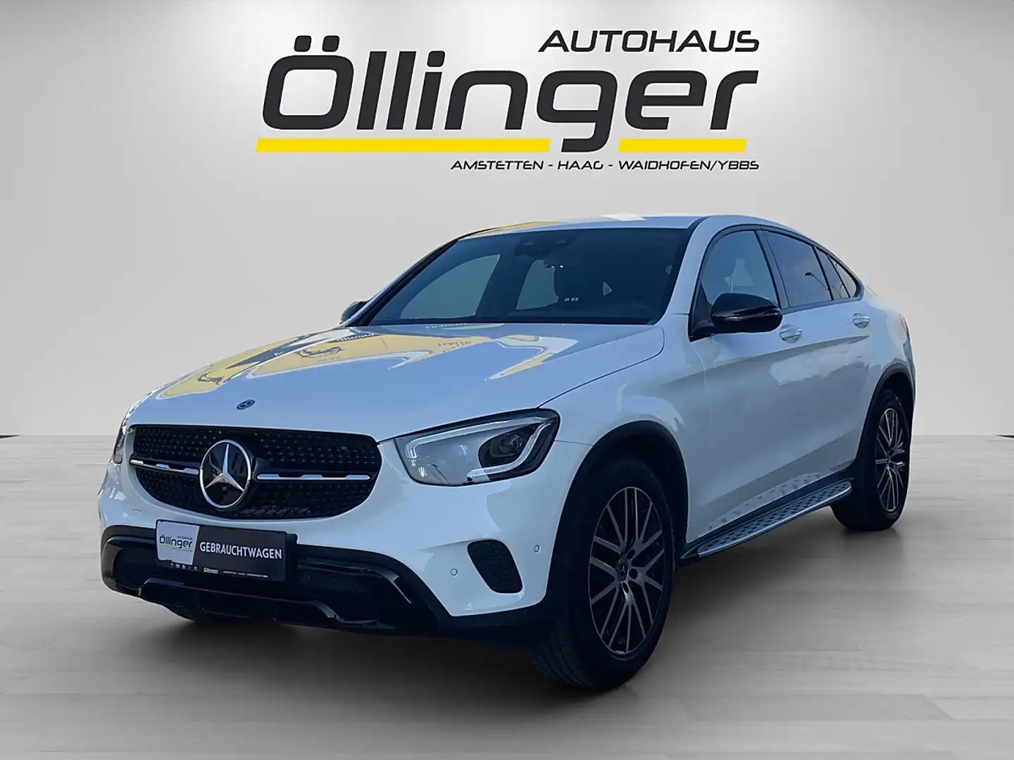 Mercedes-Benz GLC 200 Coupé Aut. Weiß - 1