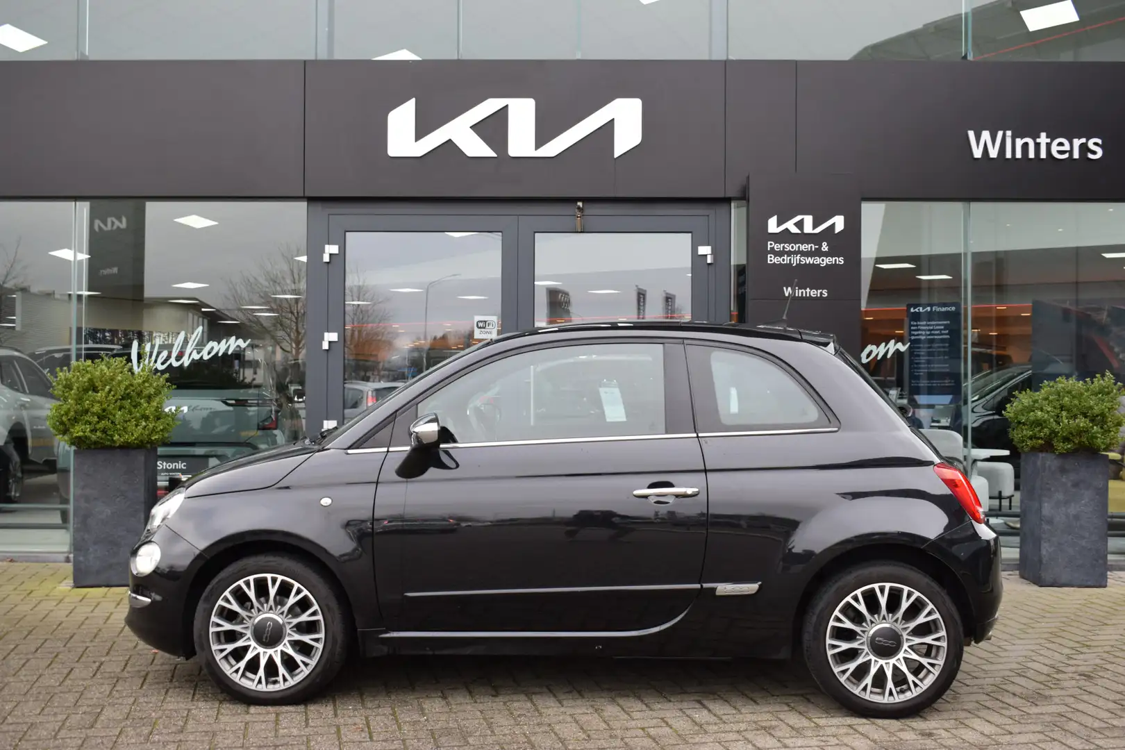 Fiat 500 1.2 Star Apple Carplay&Android Auto | Cruise Contr Schwarz - 2