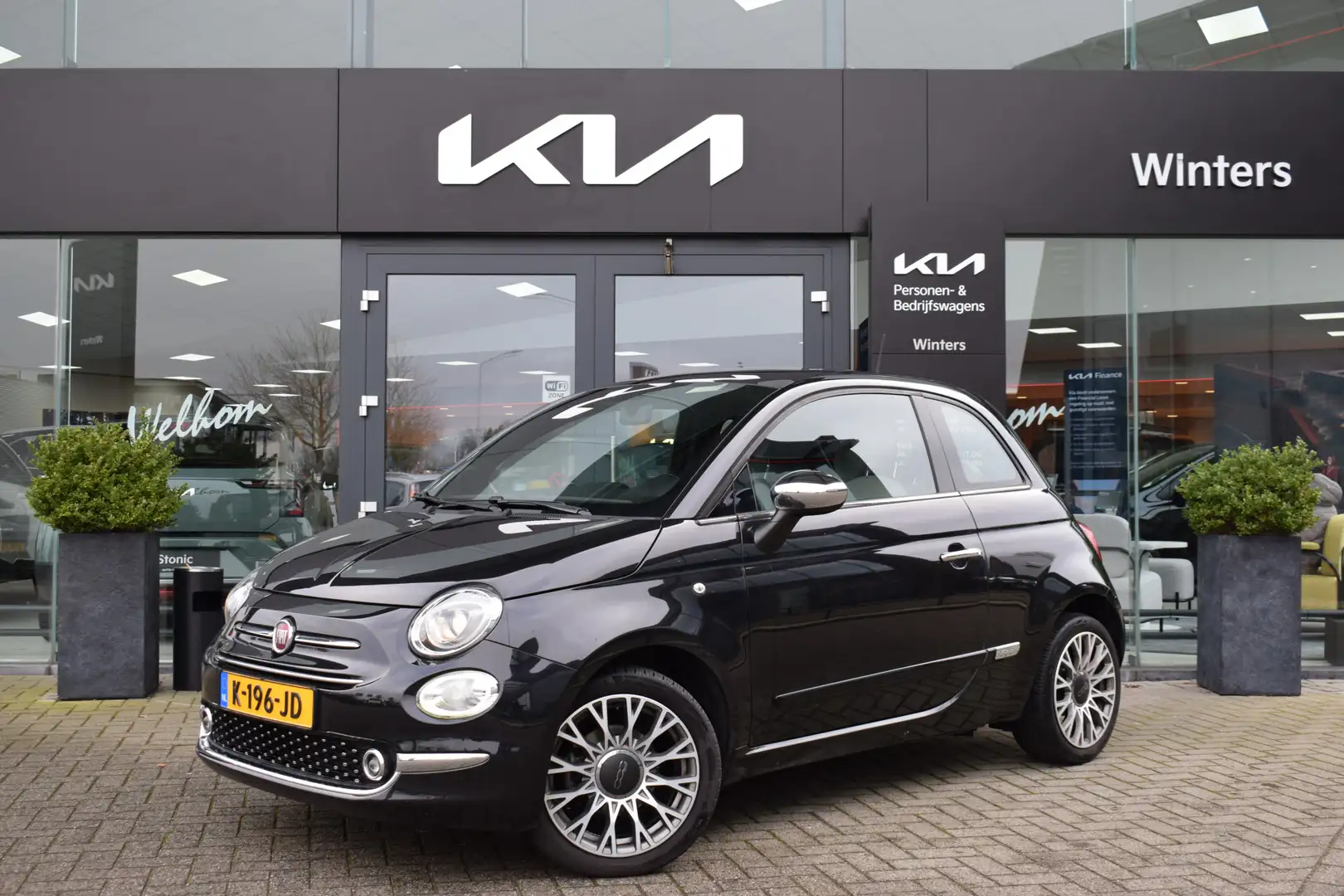 Fiat 500 1.2 Star Apple Carplay&Android Auto | Cruise Contr Schwarz - 1