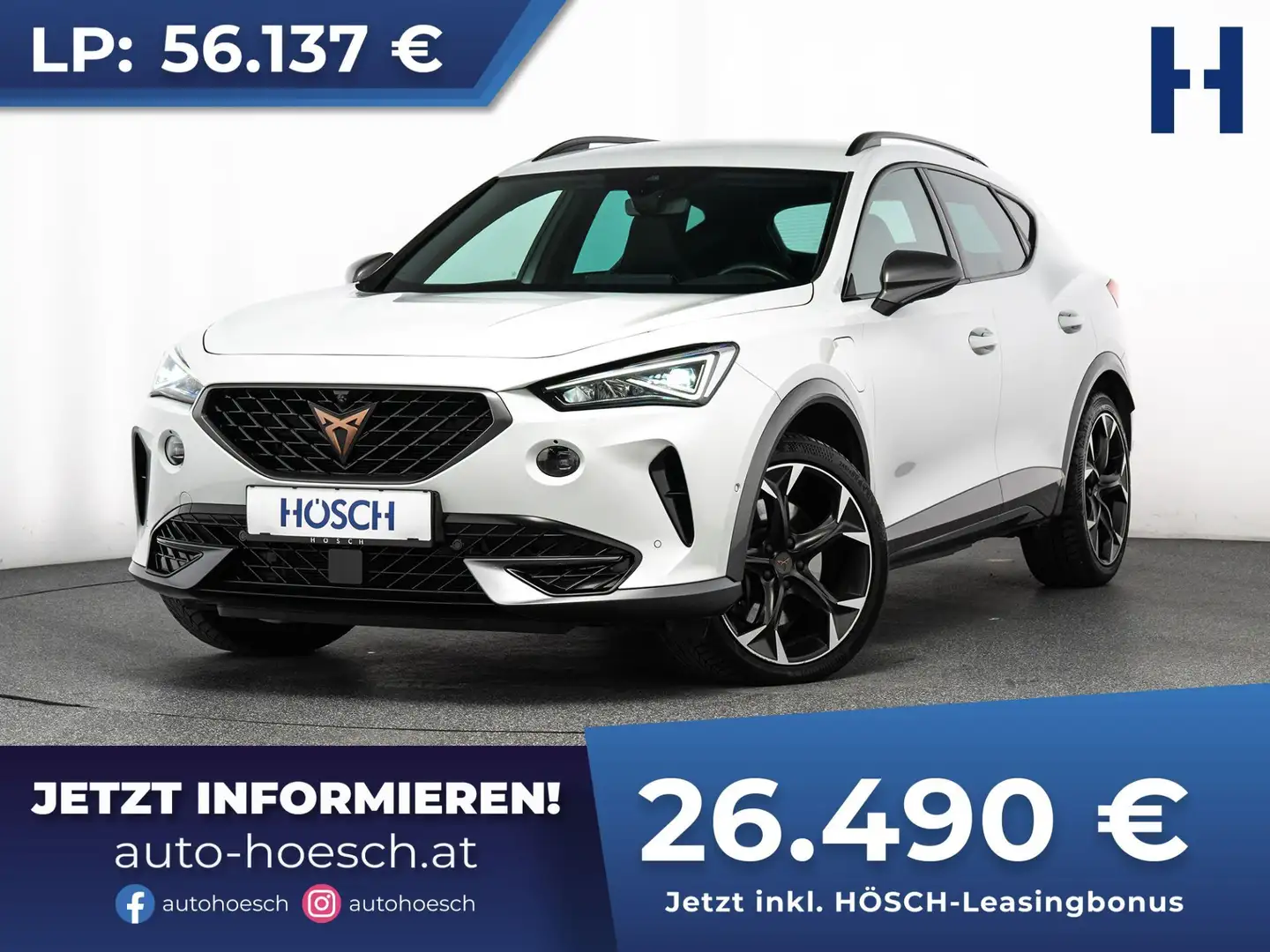 CUPRA Formentor VZ e-HYBRID TOP-EXTRAS -53% Weiß - 1