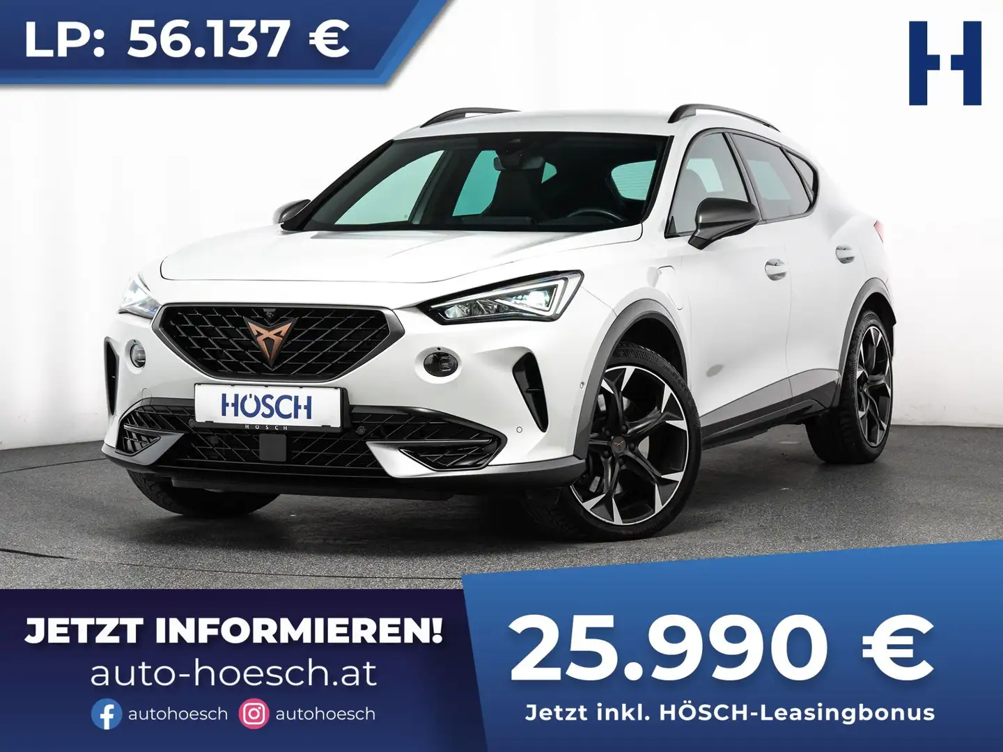 CUPRA Formentor VZ e-HYBRID TOP-EXTRAS -54% Weiß - 1