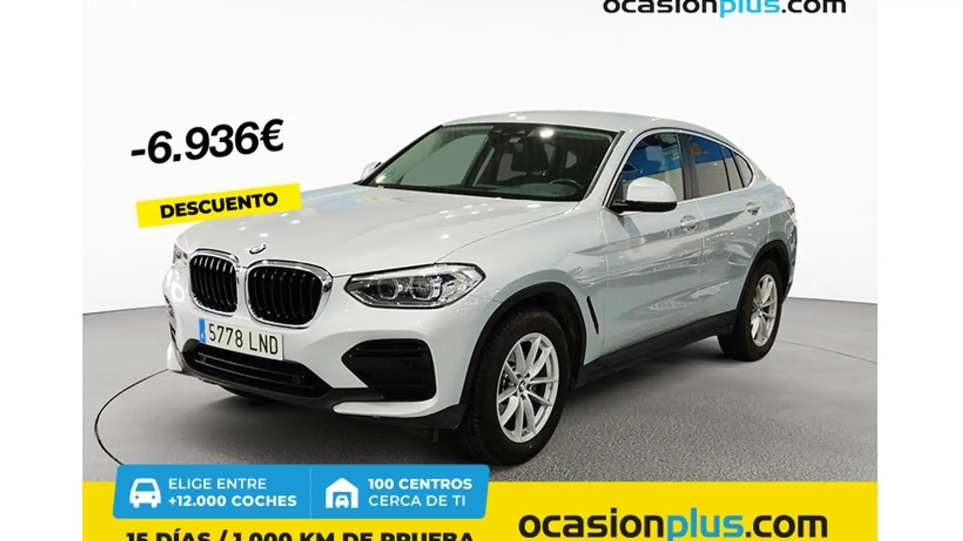 BMW X4 xDrive 20dA Plateado - 1