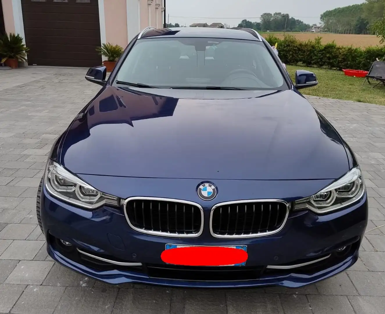 BMW 320 Serie 3 F31 2015 Touring 320d Touring Sport Blu/Azzurro - 2