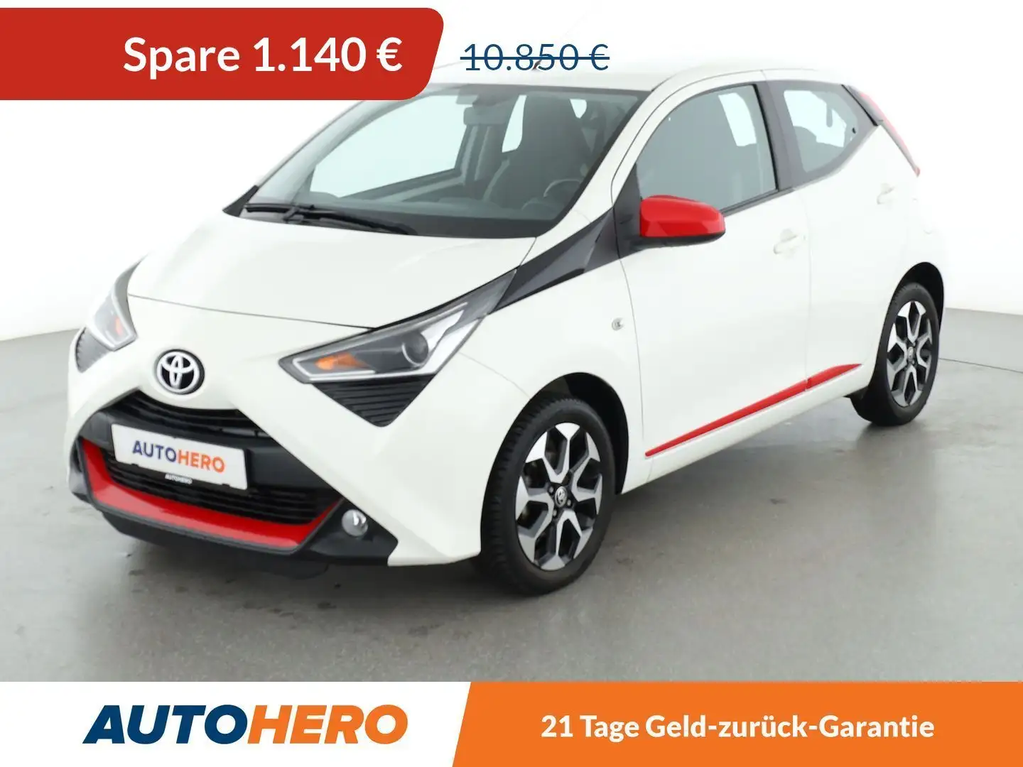 Toyota Aygo 1.0-VVT-i X-Play Connect *ALU* Weiß - 1