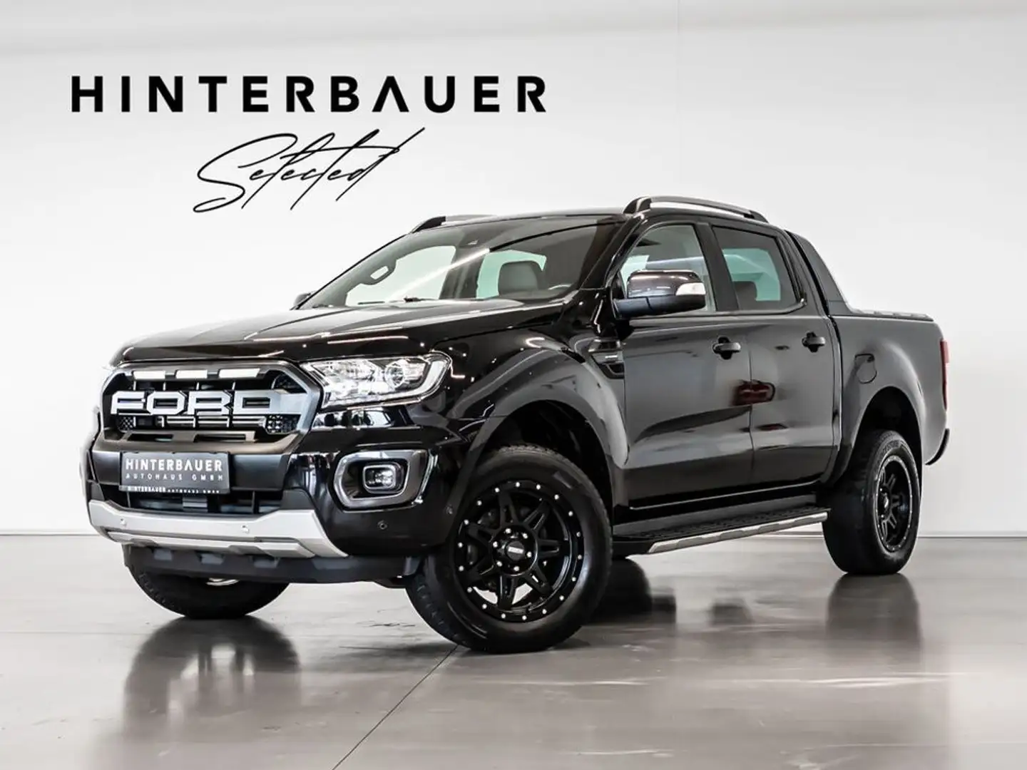 Ford Ranger Doppelkabine 4X4 Wildtrak*AHK*AHL 3.5t* Schwarz - 1