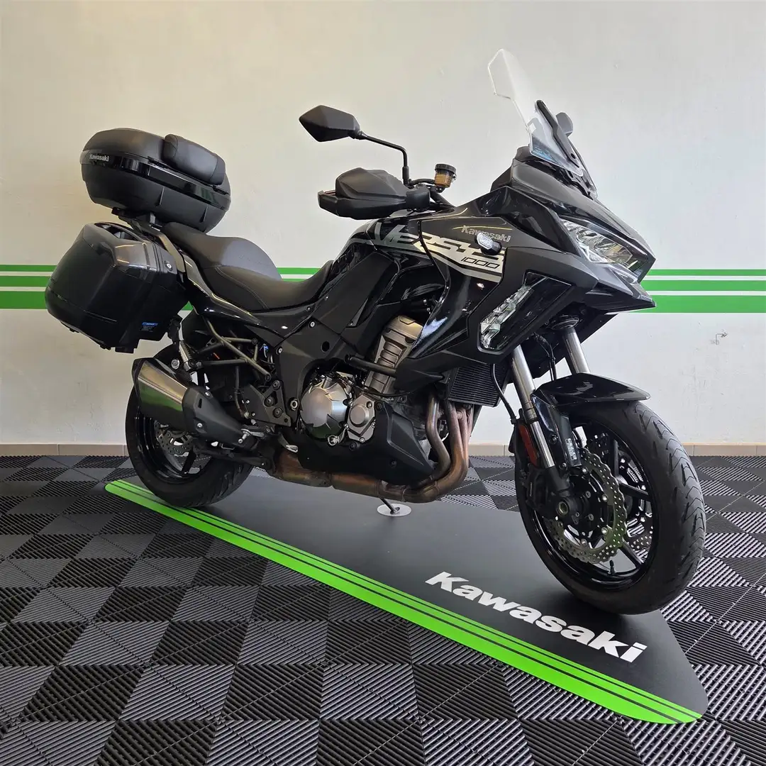 Kawasaki Versys 1000 Tourer mit Topcace vom Kawasaki-Vertragspartner Au Серый - 1