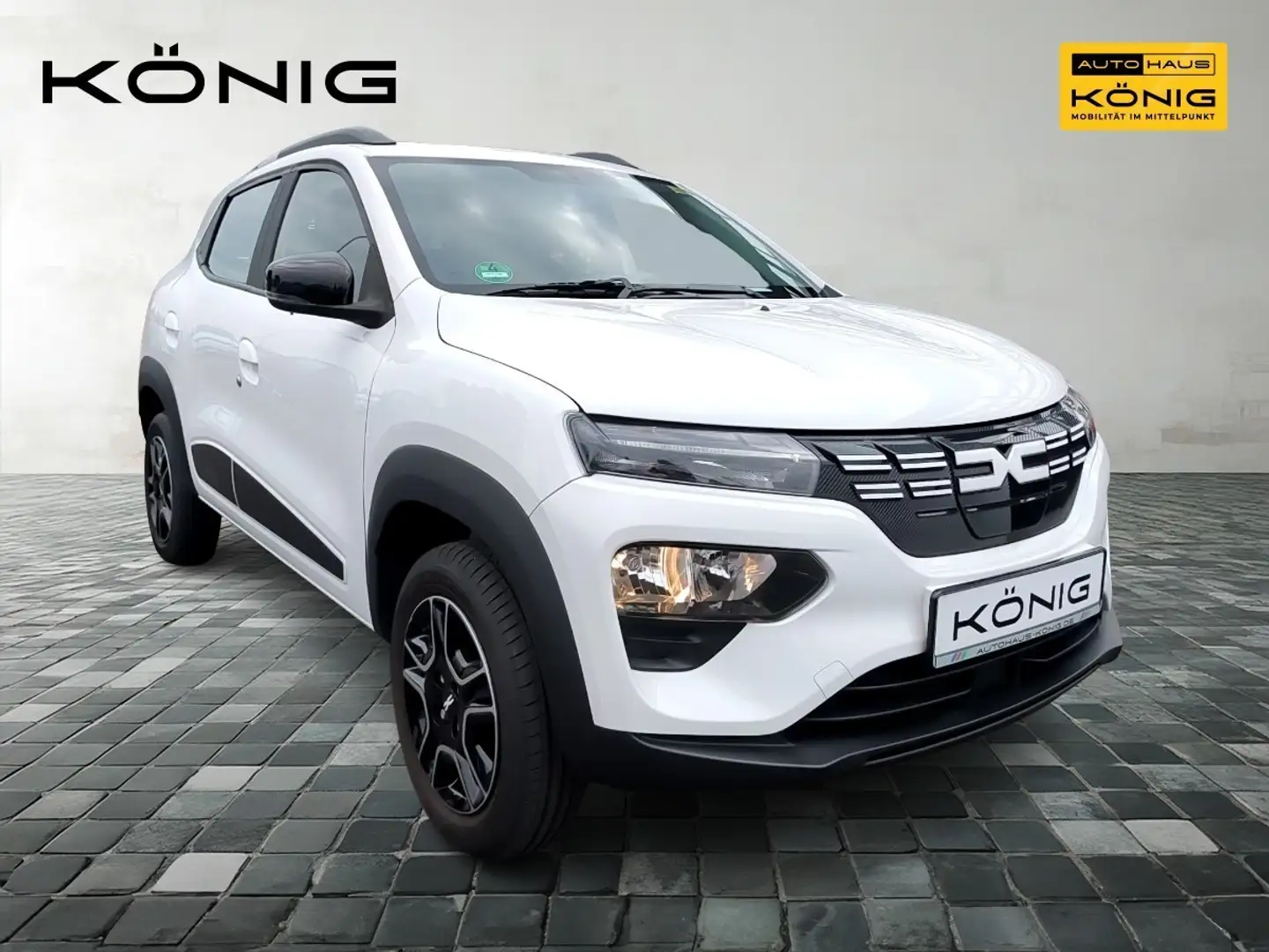 Dacia Spring Essential ELECTRIC 45 KLIMA*NAVI*CARPLAY Weiß - 2