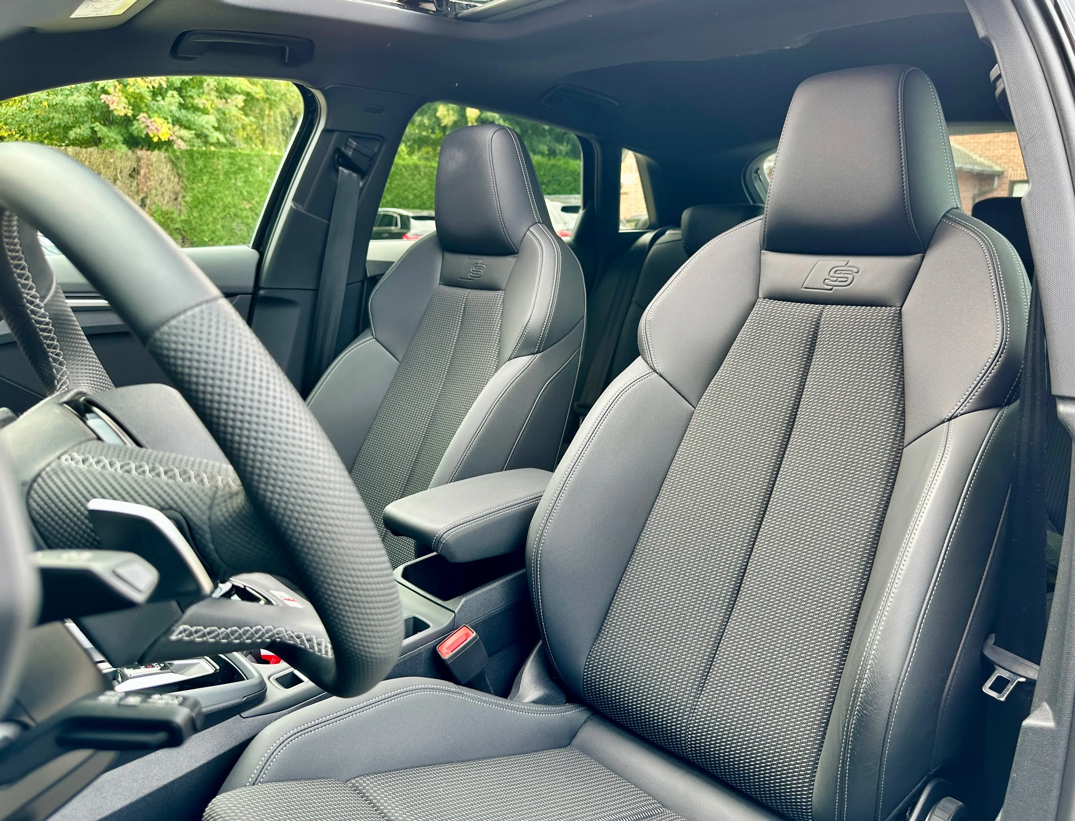 Audi S3 S3 Sportback 2.0TFSI Quattro PANO/SONOS/ACC/CAMERA/LED PRO/AMBILIGHT/BLACK/CARPLAY/VIRTUAL/KEYLESS/19" — photo 13