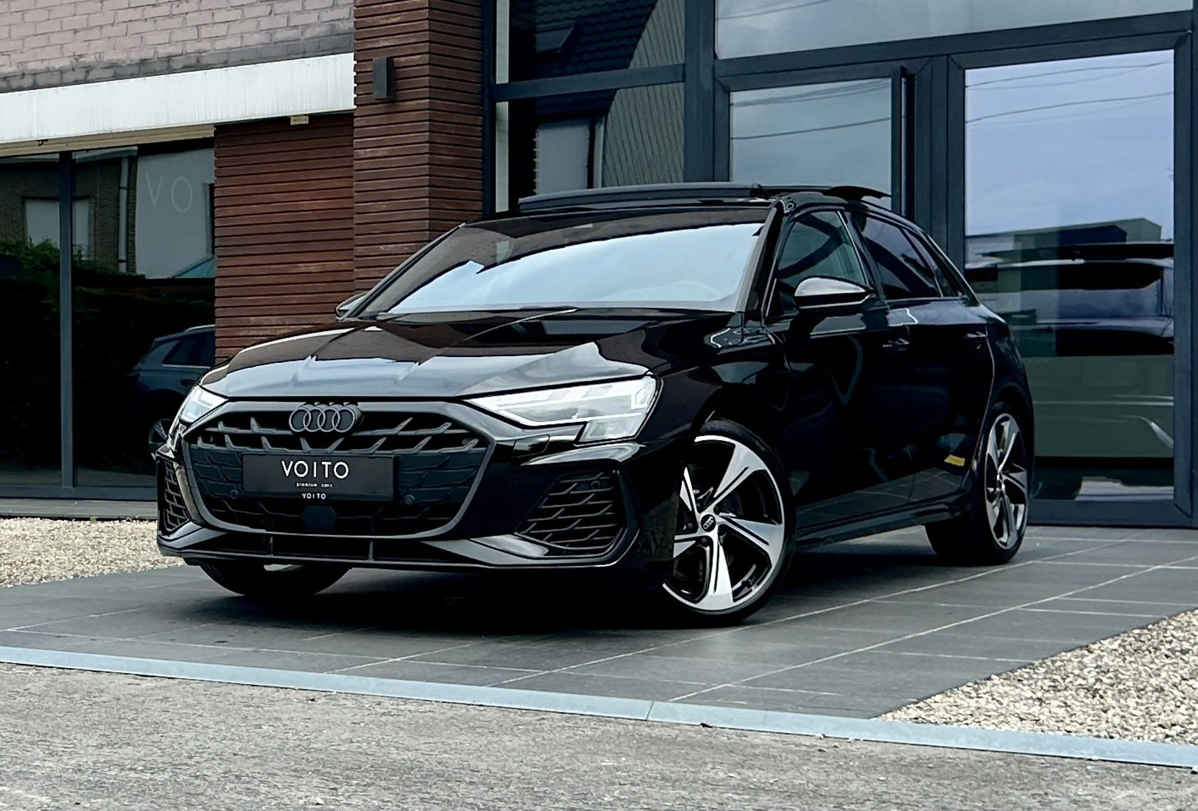 Audi S3 S3 Sportback 2.0TFSI Quattro PANO/SONOS/ACC/CAMERA/LED PRO/AMBILIGHT/BLACK/CARPLAY/VIRTUAL/KEYLESS/19" — photo 3