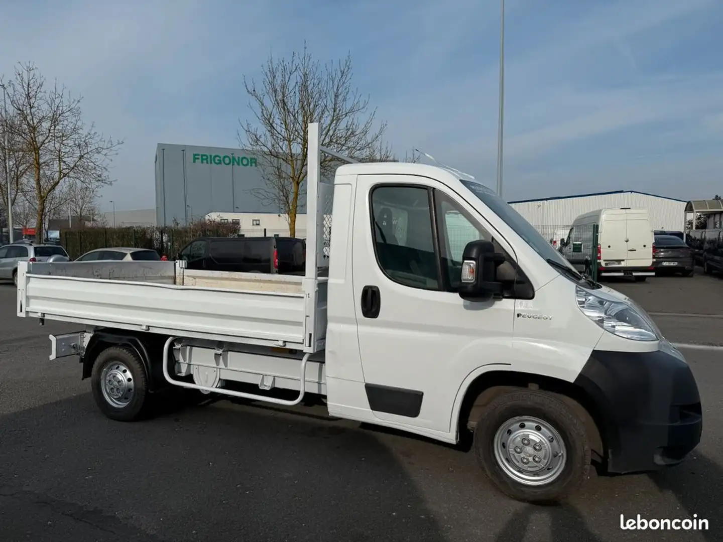 Peugeot Boxer Benne 3places 2.2 HDI 100cv 89000Km Blanco - 2