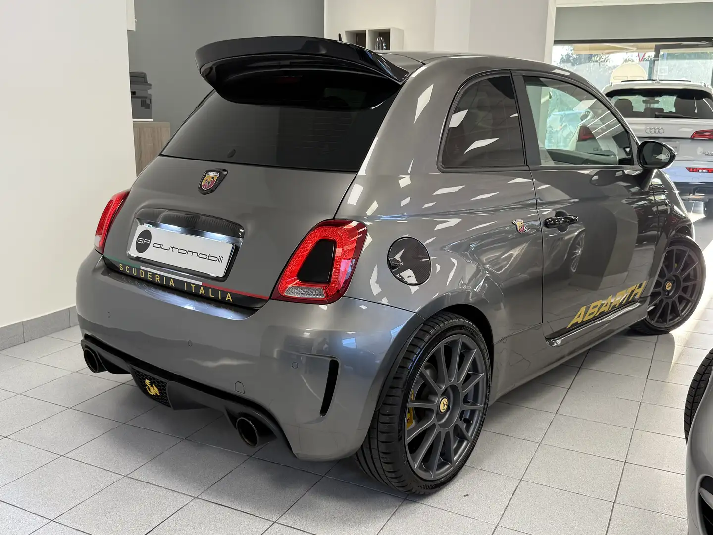 Abarth 500 1.4 16v turbo t-jet 135cv Mappa Scarico Grigio - 2