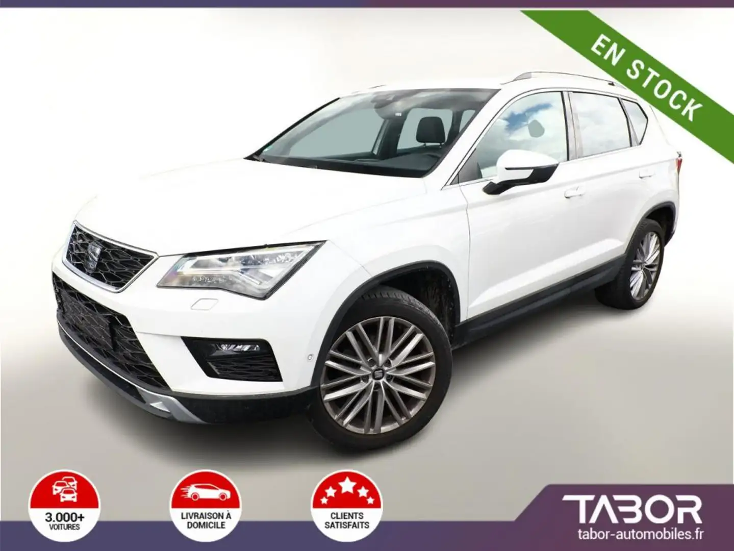 SEAT Ateca 1.5 TSI 150 DSG Xcellence GPS ACC Blanc - 1