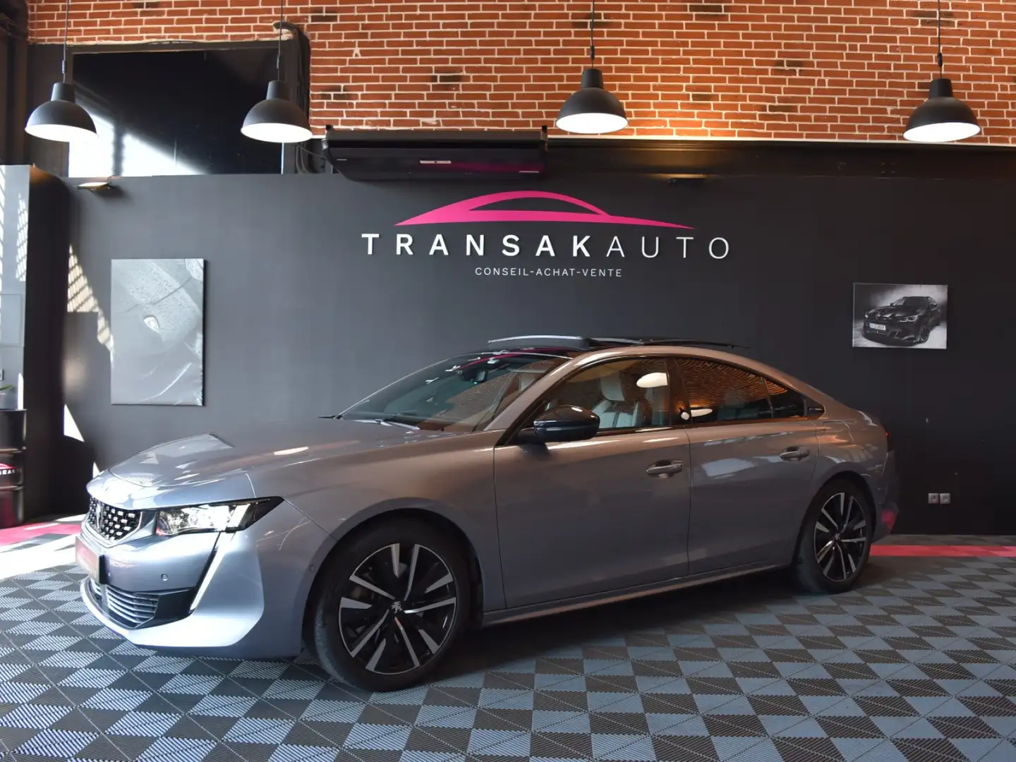 Peugeot 508 508 Hybrid 225 e-EAT8 GT Šedá - 1