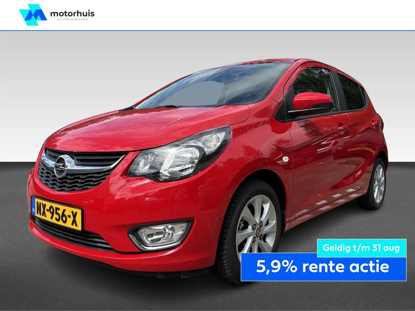 Opel Karl 1.0 Easytronic 75pk Innovation Rood - 1