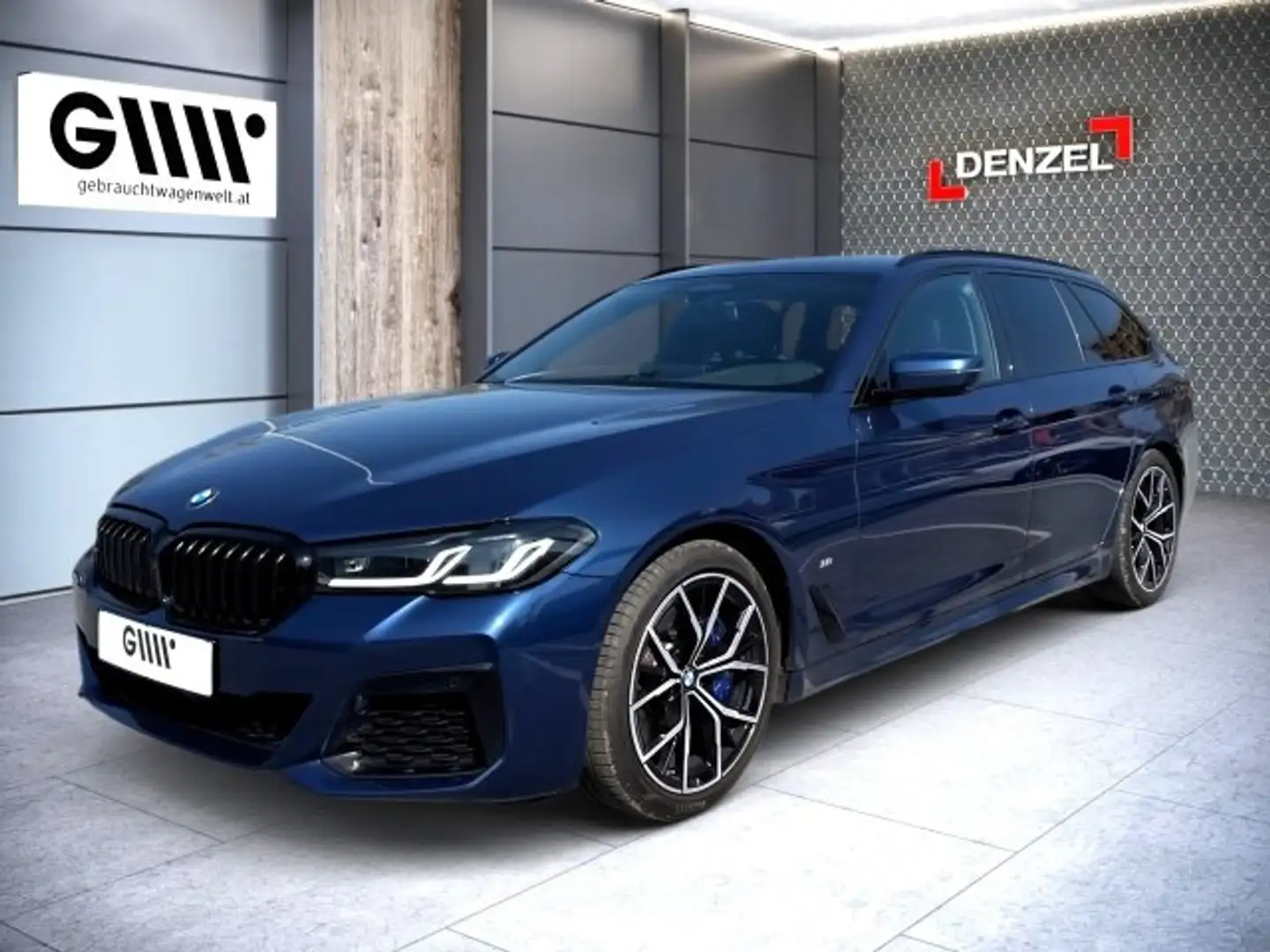 BMW 540 i xDrive Touring G31 B58 Bleu - 1