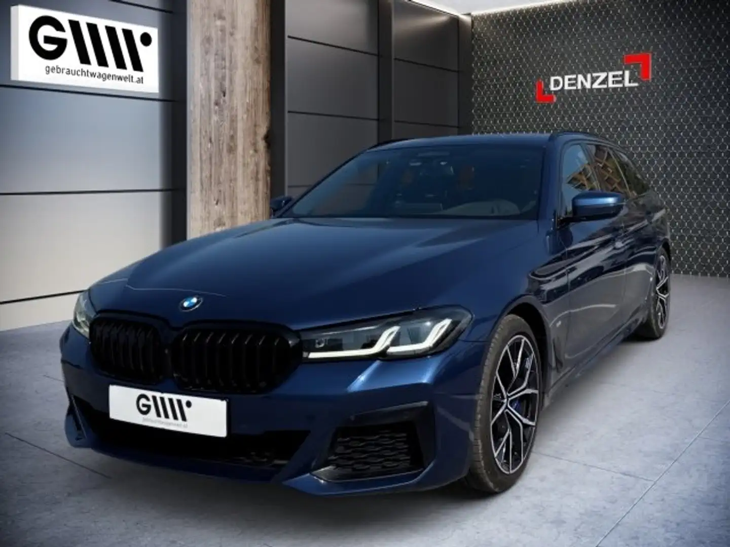 BMW 540 i xDrive Touring G31 B58 Bleu - 2