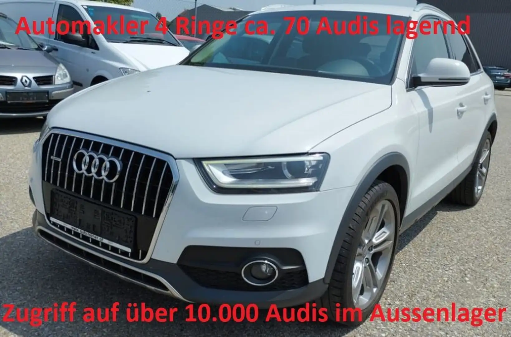 Audi Q3 2,0 Sport quattro Offroad Editon,Xenon,Sportsitze Weiß - 1