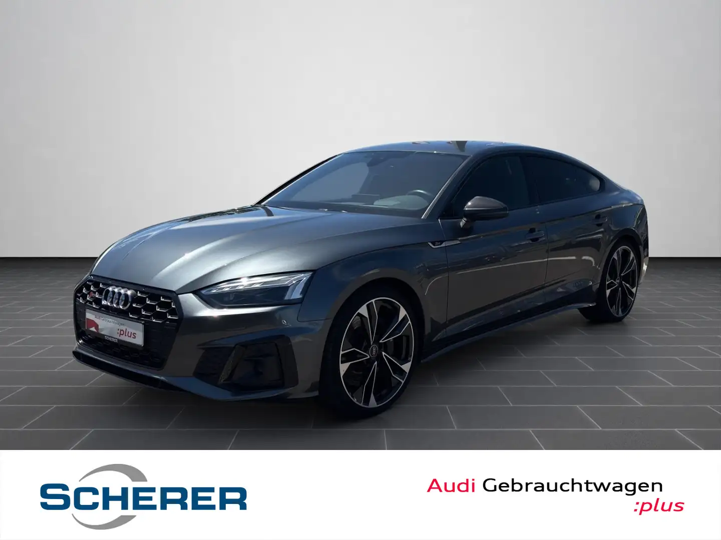 Audi S5 3.0 TDI quattro MATRIX AHK CARBON B Grau - 1