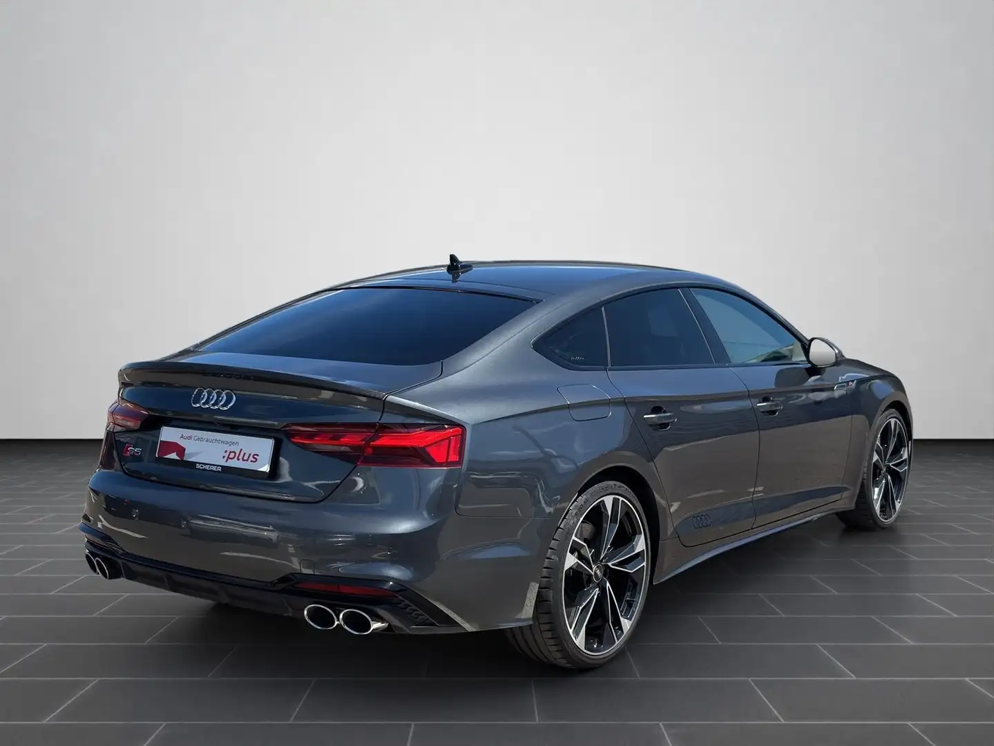 Audi S5 3.0 TDI quattro MATRIX AHK CARBON B Grau - 2