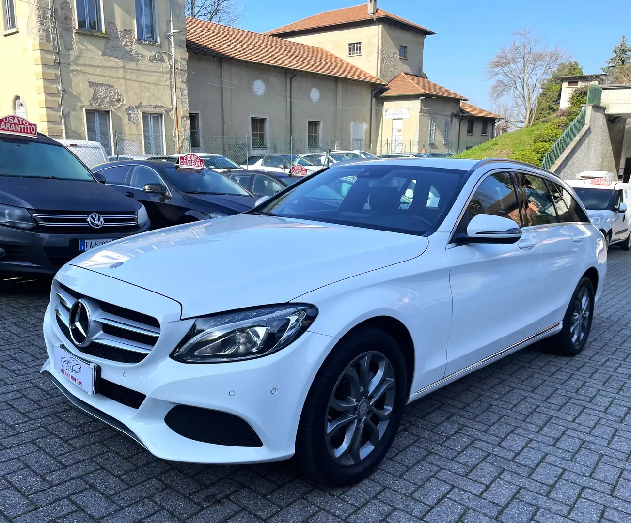 Mercedes-Benz C 200 C SW 200 d (bt) Premium auto // Tagliandata Wit - 1