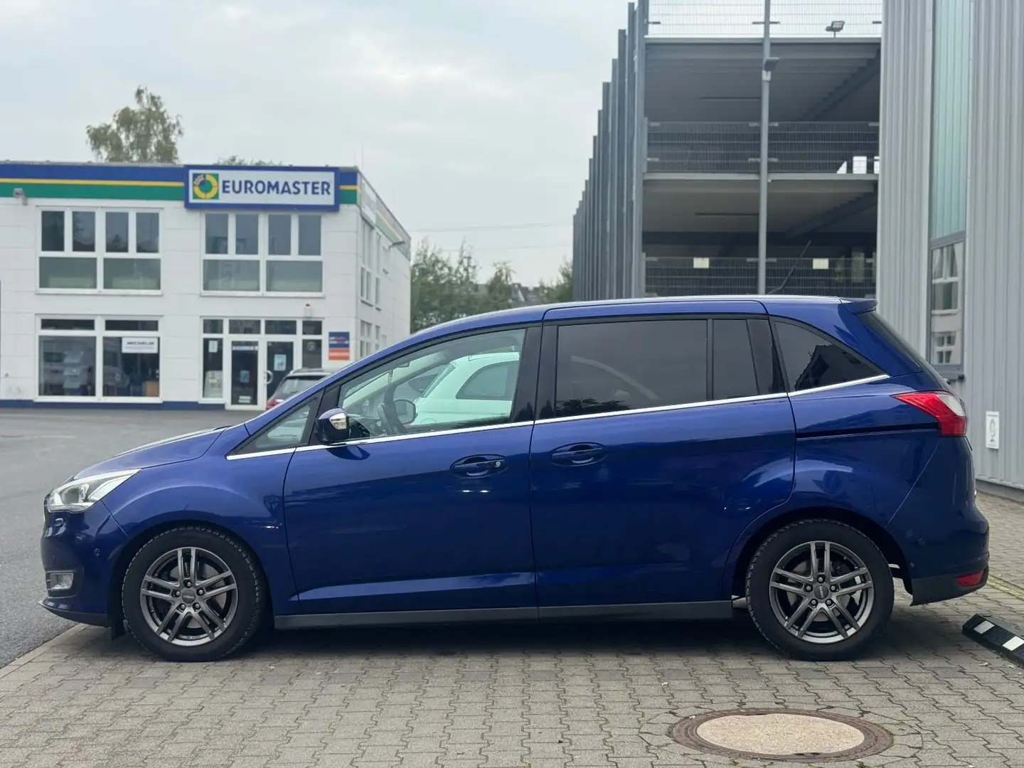 Ford Grand C-Max Titanium Navi Bi-Xenon 2xSchiebetür Blau - 1
