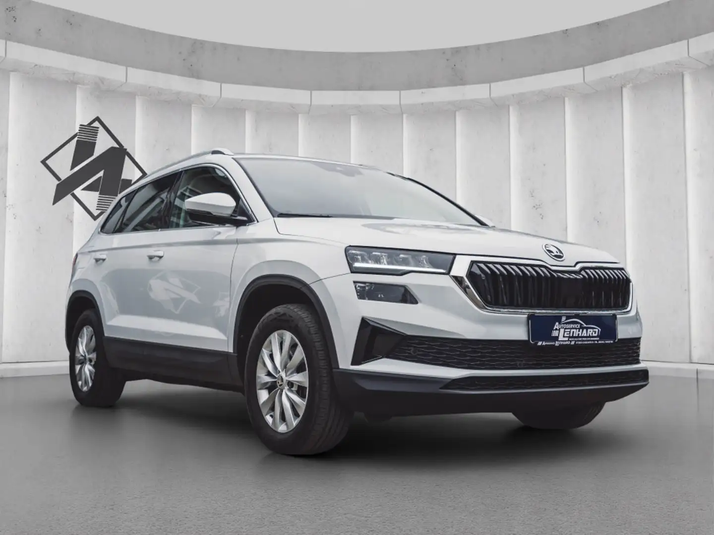 Skoda Karoq 1.5L DSG*LED*PDC*KAM*ACC*Smartlink* Wit - 1
