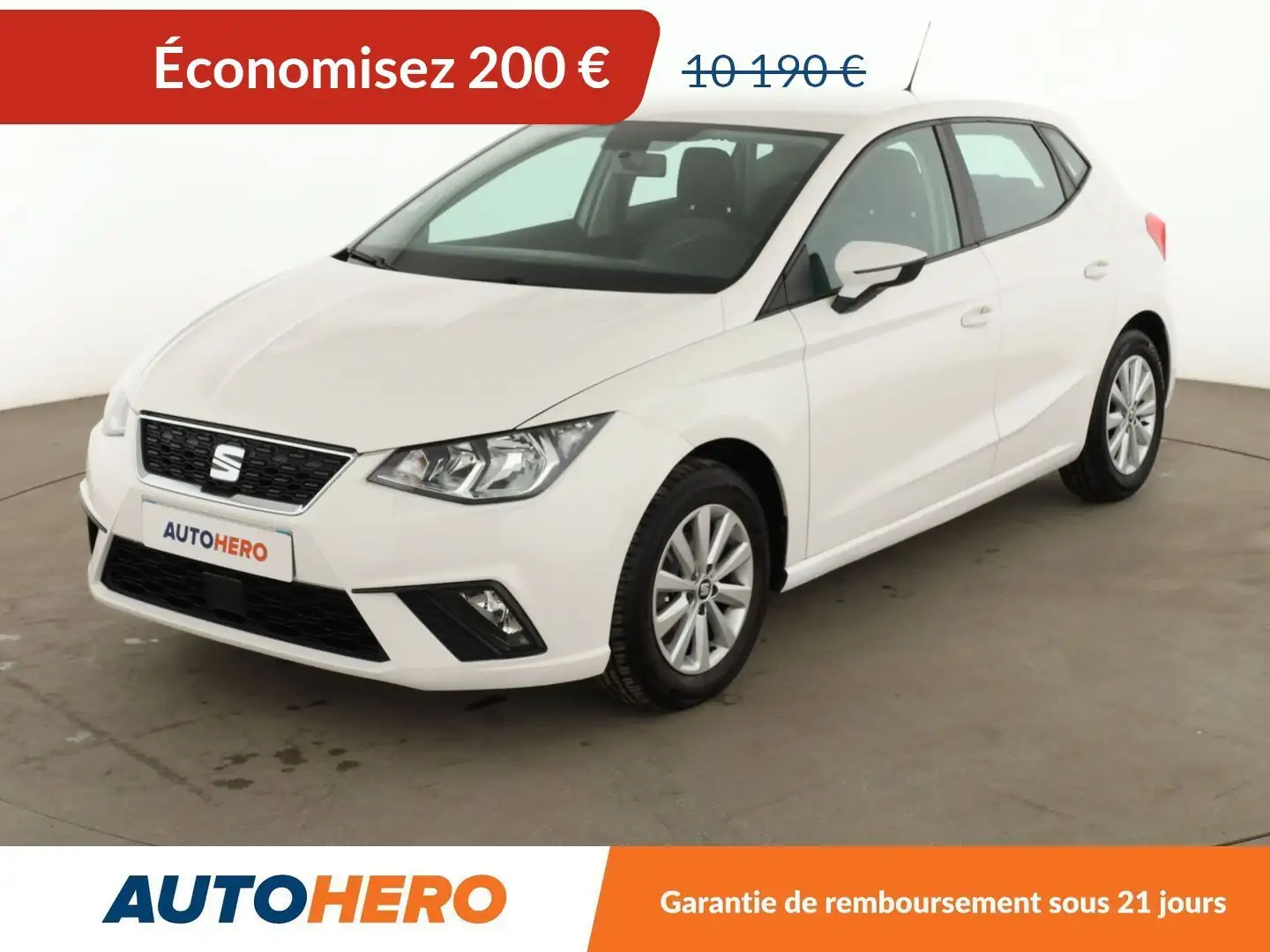 SEAT Ibiza 1.0 Blanc - 1