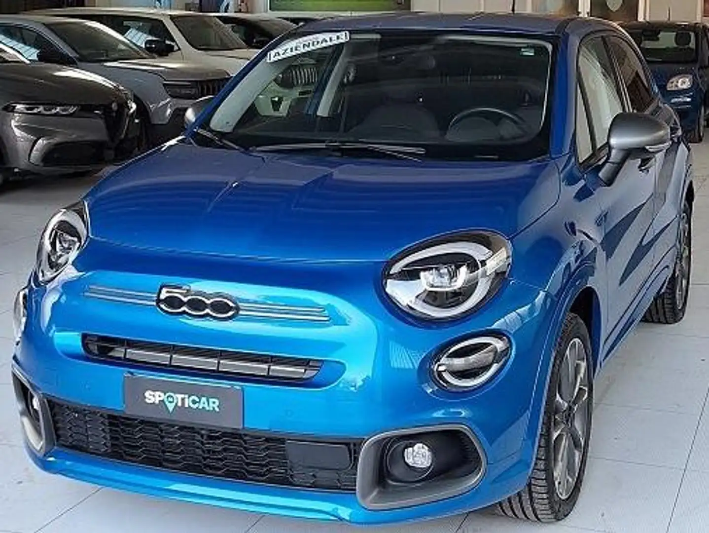 Fiat 500X 500X 2022 1.5 t4 hybrid Sport 130cv dct Blu/Azzurro - 1