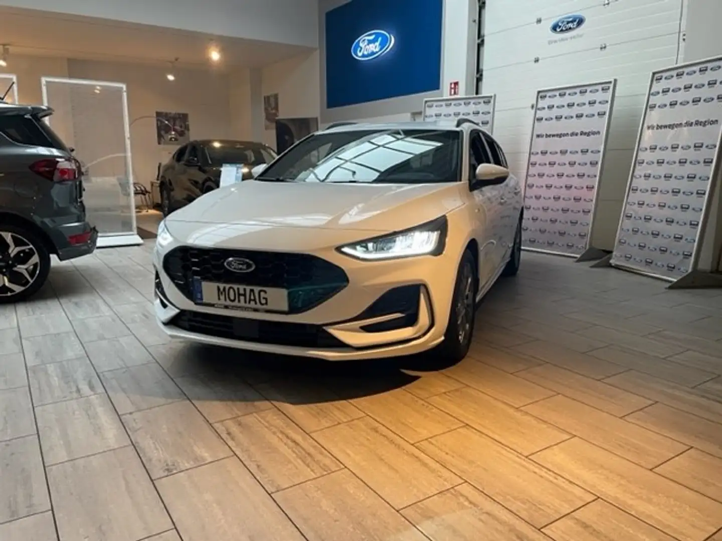 Ford Focus Turnier 1.0 EcoBoost EU6d ST-Line Blanc - 1
