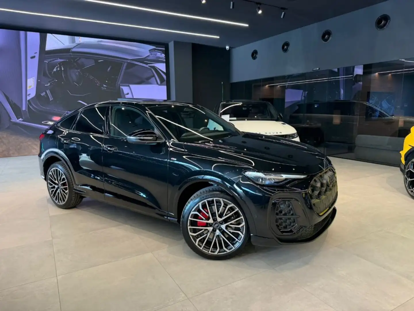 Audi Q5 SPB TDI 150 kW mHEV+ S tronic quattro S line editi Schwarz - 2