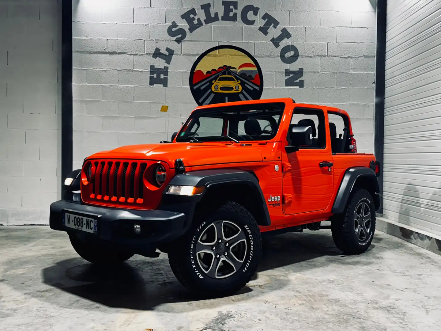 Jeep Wrangler JL SPORT 1ere MAIN 31000KM GARANTIE 12 MOIS Pomarańczowy - 1