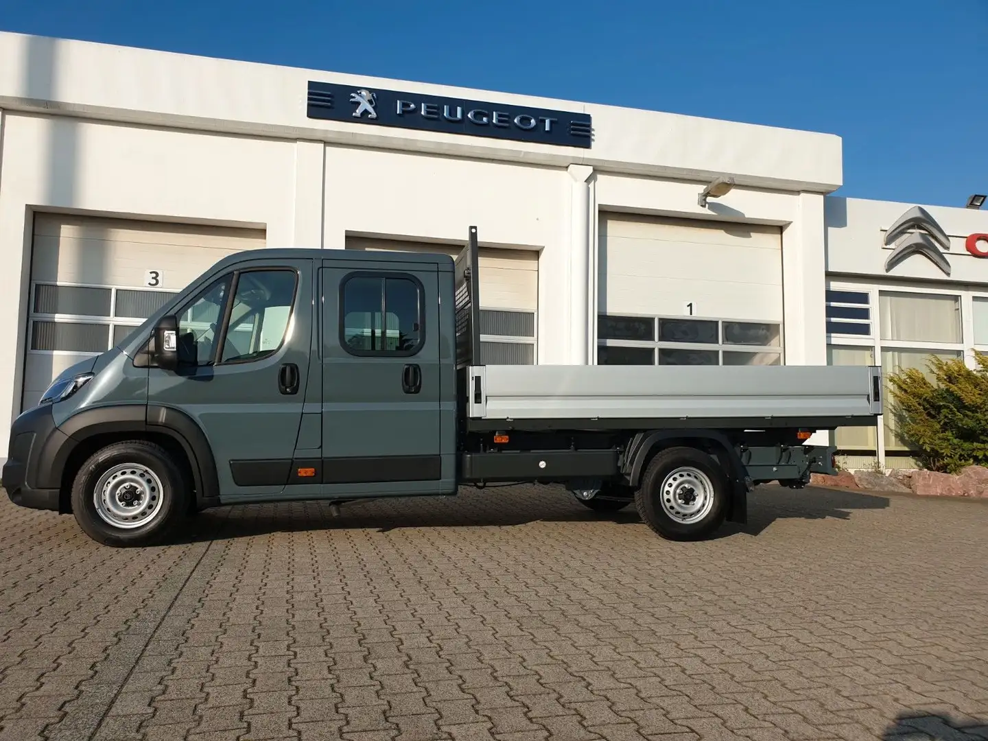 Citroen Jumper Pritsche Doppelkabine 35 L4 Heavy HDI 180 Grau - 1