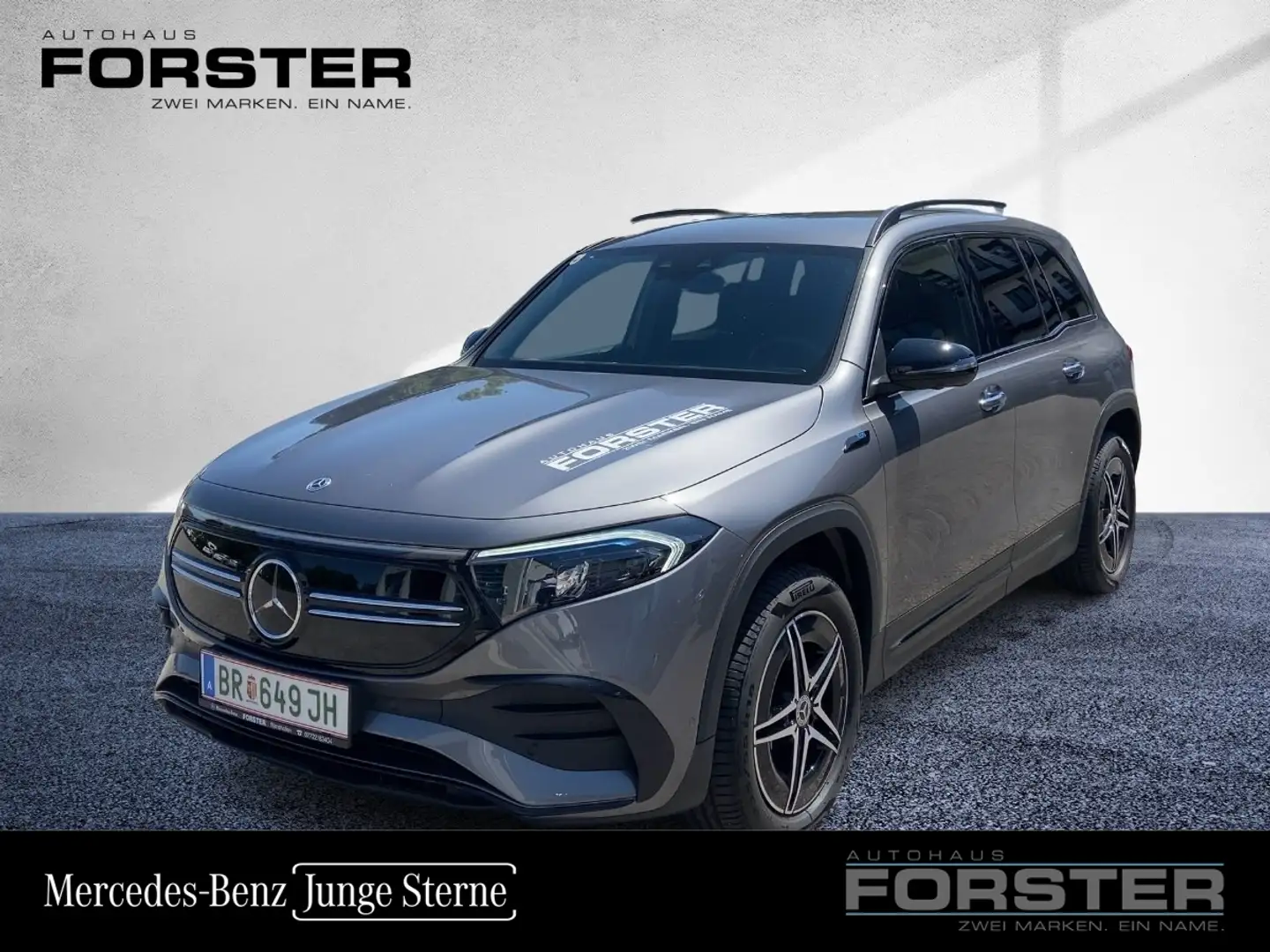 Mercedes-Benz EQB 300 4MATIC AMG AMG Night Distr MBUX Navi Gris - 1