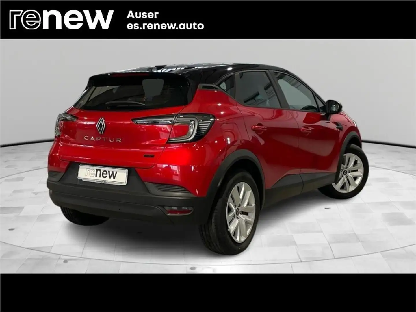 Renault Captur E-TECH Híbrido Evolution 105kW Rojo - 2