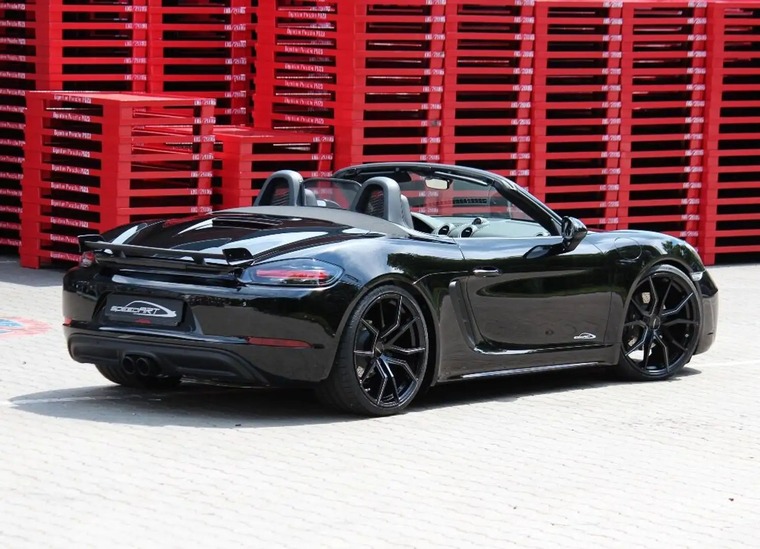 SpeedArt speedART SP18-R: Porsche Boxster, Active-Sound Negro - 1