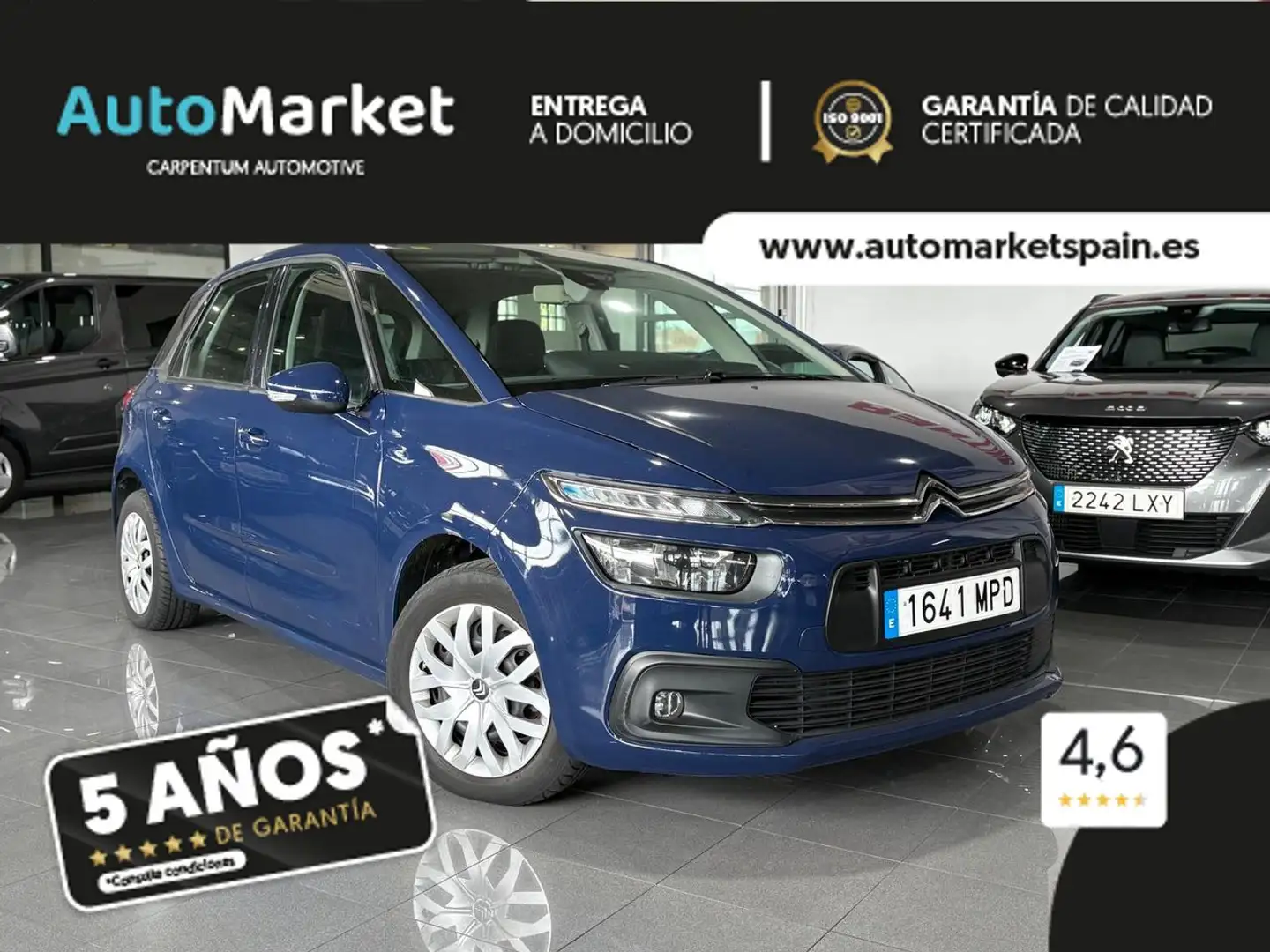 Citroen C4 Picasso 1.6BlueHDI S&S Live EAT6 120 Bleu - 1