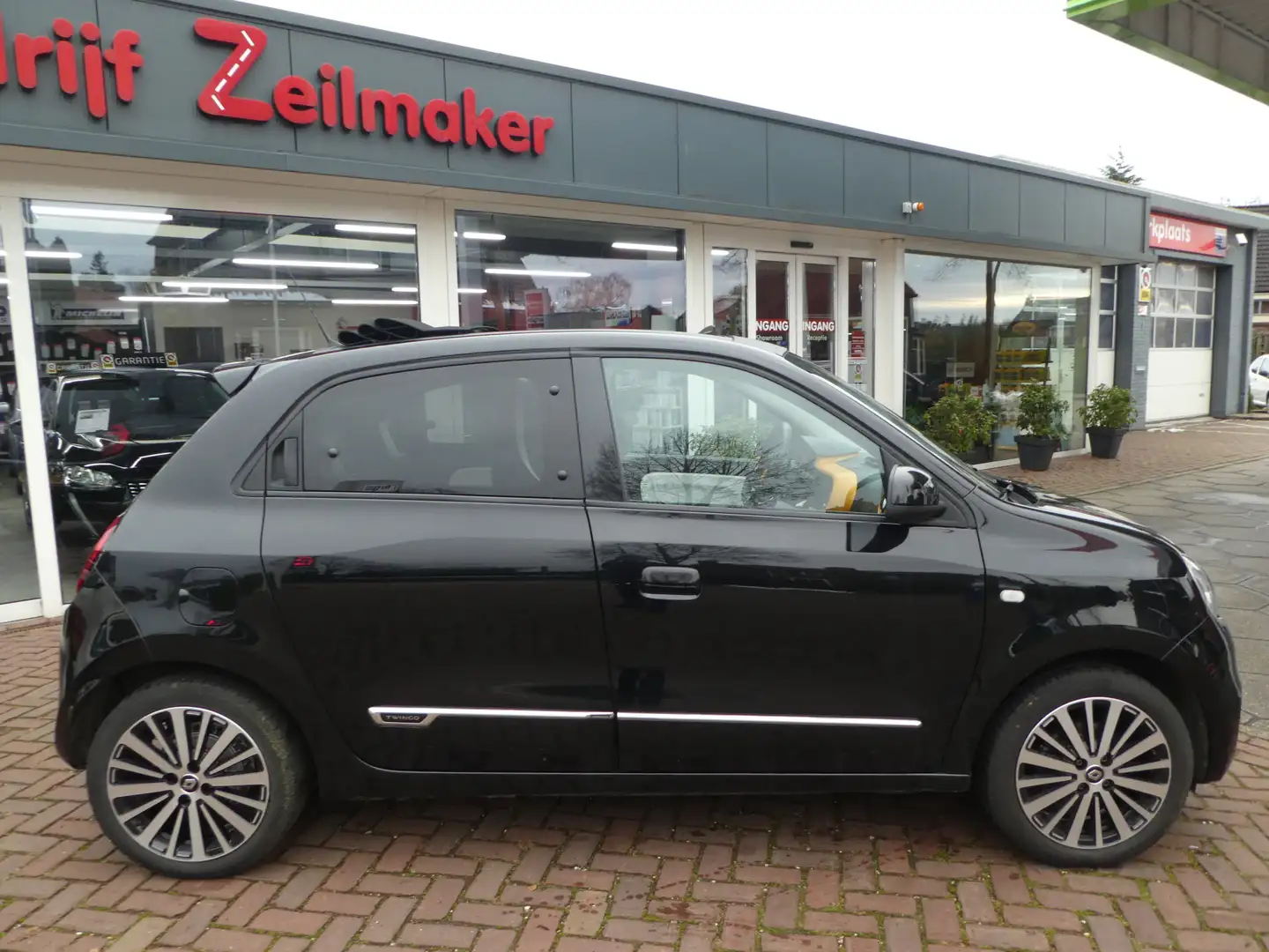 Renault Twingo 0.9 TCe Intens Automaat, Cabrio , Airco, Android A Zwart - 2
