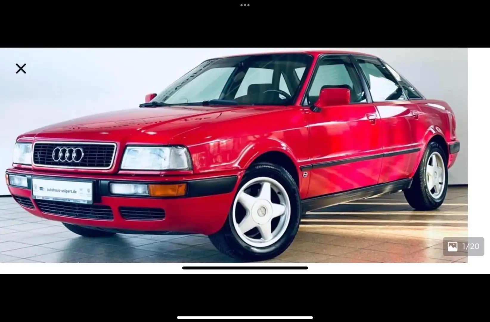 Audi 80 80 2.8 E Rot - 2