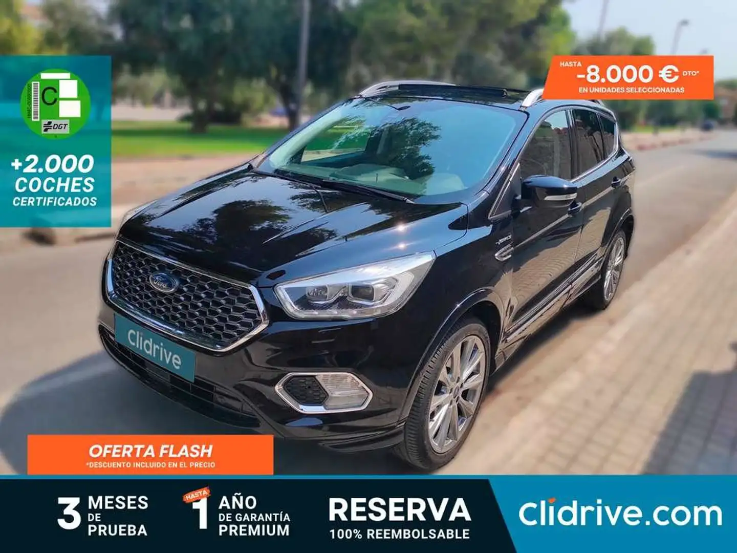 Ford Kuga Vignale 1.5 EcoB. Auto S&S 4x2 150 Schwarz - 1