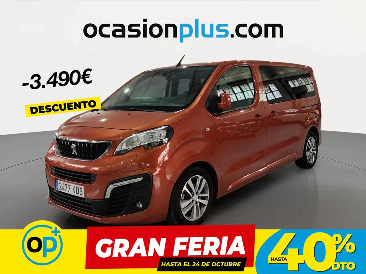 Peugeot Traveller 2.0BlueHDI Active Standard 150 Rojo - 1