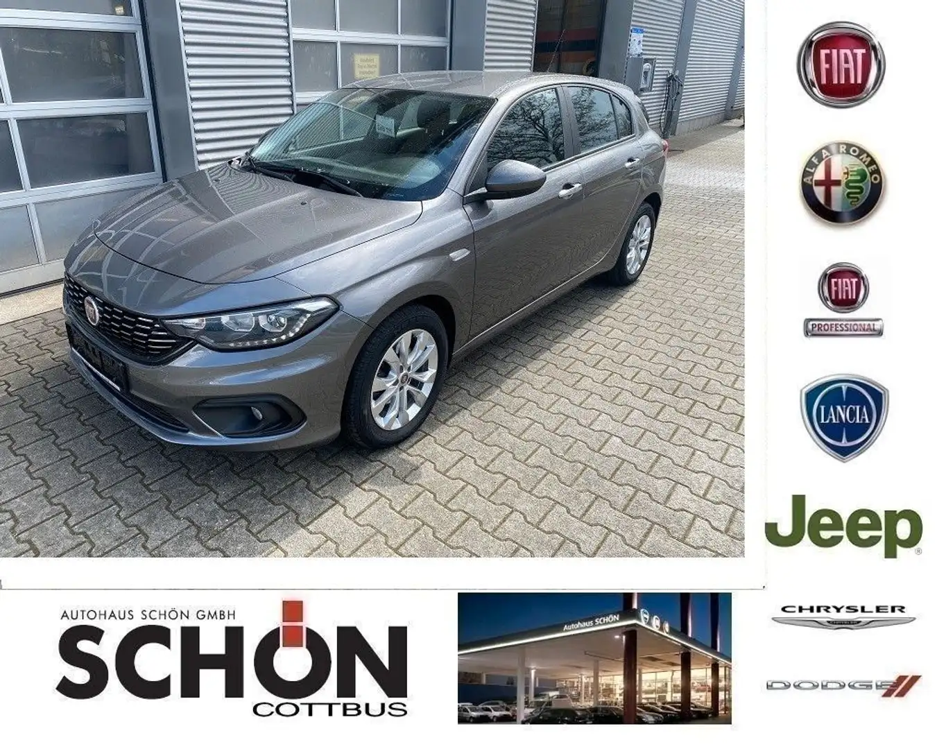 Fiat Tipo Easy 1.6 MultiJet Grau - 1