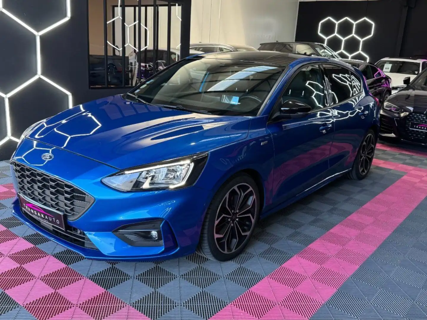 Ford Focus ST Line 1.5 EcoBlue 120 ch SS BVA8 ~ Bang/olufsen ~ Affichage tête haute ~ Caméra de recul ~ Bleu - 2