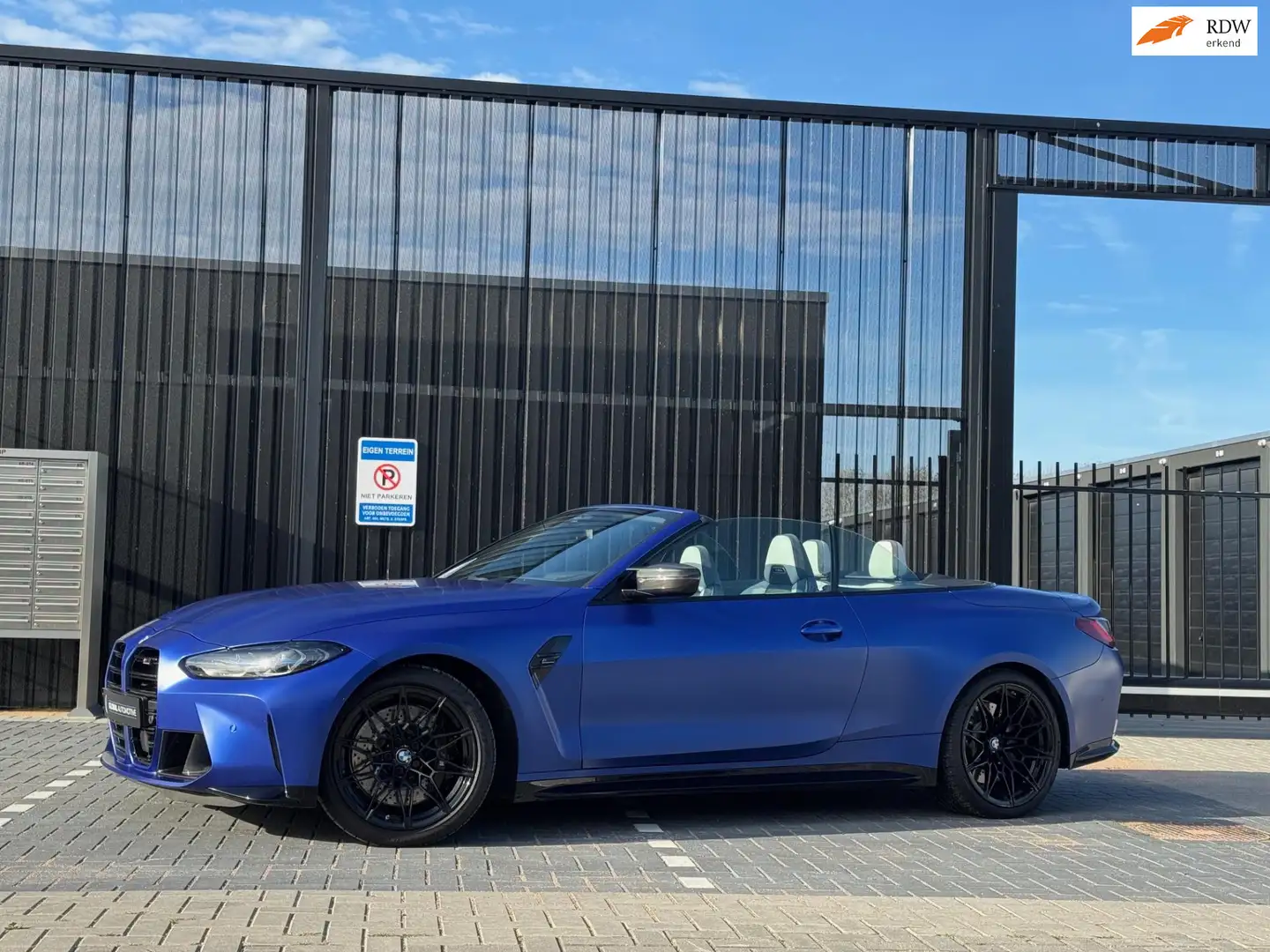 BMW M4 4-serie Cabrio xDrive Competition - INDIVIDUAL KLE Bleu - 1