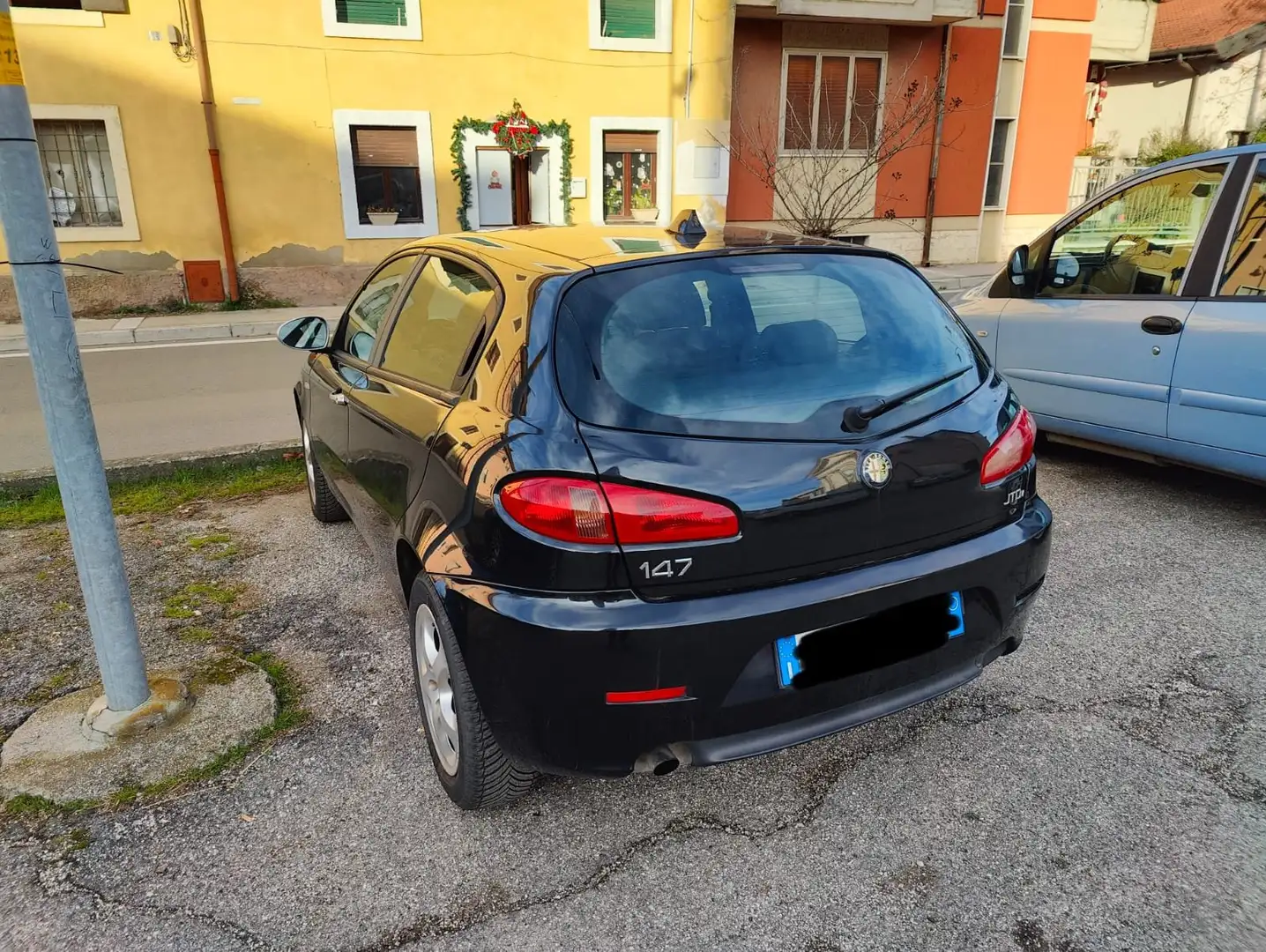Alfa Romeo 147 147 II 2004 5p 1.6 ts 16v Progression c/CL 105cv Nero - 2
